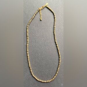 Premier Design gold toned beaded necklace
